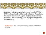 Kultūros ir meno kryptis: Barokas 2
