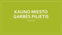 Kauno miesto garbės pilietis: Šarūnas Jasikevičius 1