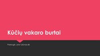 Kūčių vakaro burtai 1
