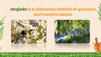 Presentation about Lithuanian holiday: Jurginės 2