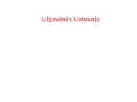 Užgavėnės Lietuvoje 1