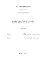 Fizinio krūvio nustatymas 1