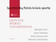 Sportininkų fizinis krūvis sporte
