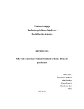 Pokyčiai raumenyse viekiant fiziniam krūviui, fiziniams pratimams 1