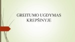 Greitumo ugdymas krepšinyje 1