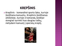 Komandinis žaidimas - krepšinis 3