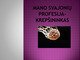 Mano svajonių profesija - krepšininkas 