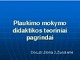 Plaukimo mokymo didaktika
