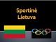 Sportinė Lietuva skaidrės