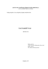 Sausakrūviai 1