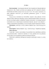 Laivo „ Tanja rickmers“ reiso kuro išlaidų įvertinimas 3