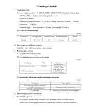Laivo technologinė proceso kortelė 2