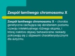 Zespół łamliwego chromosomu X 2