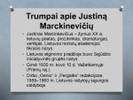 Justinas Marcinkevičius rašytojo pristatymas 3