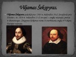 Viljamas Šekspyras Romeo ir Džiuljeta skaidrės 2