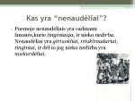 Nenaudėliai būrai Donelaičio "Metai" 3