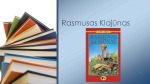 Knygos pristatymas Rasmusas Klajūnas 1
