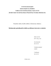 Dažniausiai pasitaikančios kalbos problemos interneto svetainėse 1