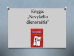 J. Kinney knygos Nevykėlio dienoraštis pristatymas 1