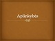 Sakinio dalys - Aplinkybės