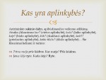 Sakinio dalys - Aplinkybės 2