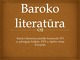 Baroko literatūra