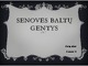 Senovės baltų gentys