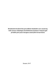 Meno svarba ir reikšmė jaunimui - kalbėjimo potemė 1