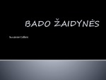 Suzanne Collins knygos „Bado žaidynės“ pristatymas 1