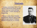 Maironis prezentacija 2