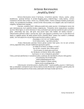 Anykščių šilelis rašinys 1