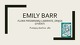 Emily Barr knygos „Flora prisiminimų labirinte, drąsa gyventi“ pristatymas
