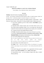 Meilės samprata, meilės vaizdavimas lietuvių literatūroje 1