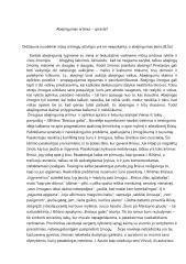 Abejingumas artimui rašinys 1