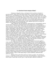 Rašinys: Ar charakteris gali nulemti žmogaus likimą? 1