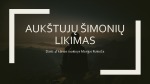 Knygos „Aukštųjų Šimonių likimas“ veikėjų pristatymas 1