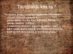 Tautosakos žanras skaidrės 2