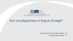 Kas yra plagijavimas ir kaip jo išvengti? 1