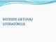 Moteris lietuvių literatūroje