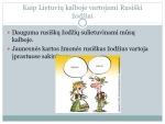 Rusų kalbos įtaka Lietuvių kalbai 3