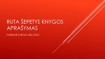 Rūta Šepetys, knygos aprašymo pristatymas 1