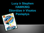 Lucy ir Stephen Hawking knygos „Džordžas ir Visatos Paslaptys“ pristatymas 1