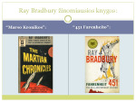 Ray Bradbury knygos „Pienių Vyno“ pristatymas 3