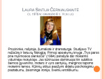 L. Sintijos Černiauskaitės knygos „Benedikto slenksčiai“ pristatymas 2
