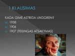Astrida Lindgren: klausimai ir atsakymai 2