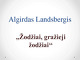Algirdas Landsbergis skaidrės