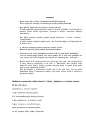 A. Mickevičiaus „Vėlinių“ IV dalies analizė 2
