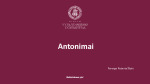 Antonimai 1