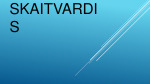 Skaitvardis: kaityba, daryba, skirstymas 1