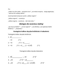 Tiesioginės kalbos skyrybos ypatybės 2